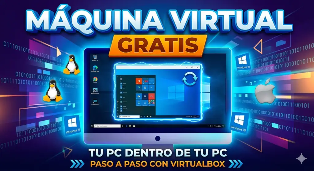 como crear una maquina virtual